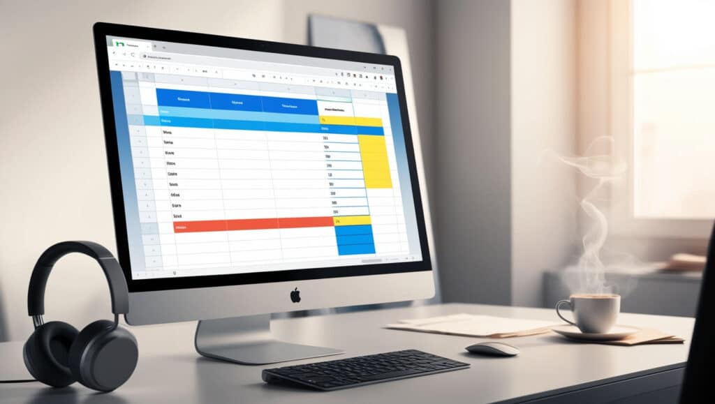 How To Alternate Colors in Google Sheets