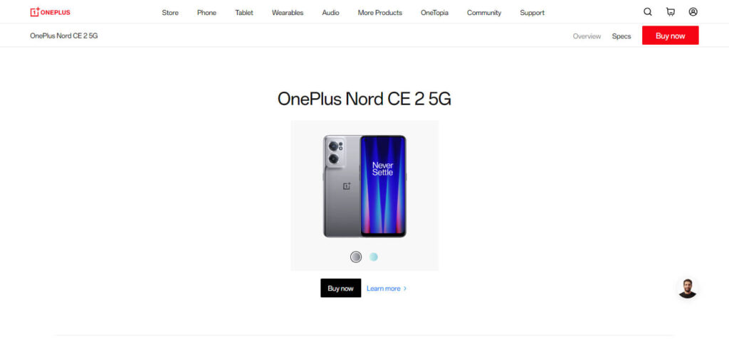 OnePlus Nord CE 2 5G 8GB RAM Oneplus Phone Under 20000