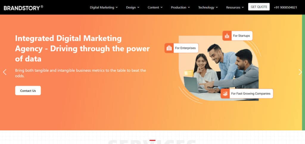 Brandstory Digital Marketing Agency Bangalore