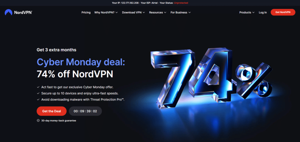 NordVPN VPN For A Dedicated / Static IP