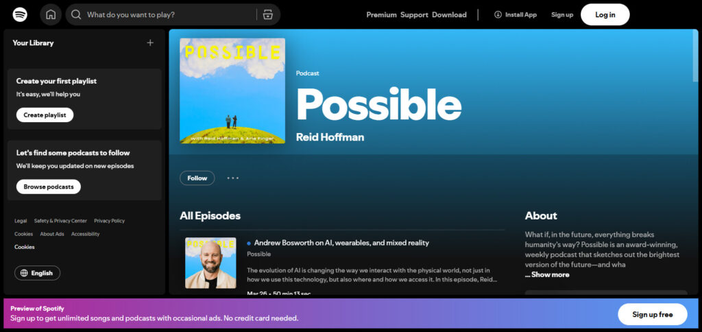 Possible Tech Podcasts