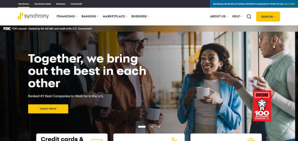 Synchrony Bank Mobile Banking Apps