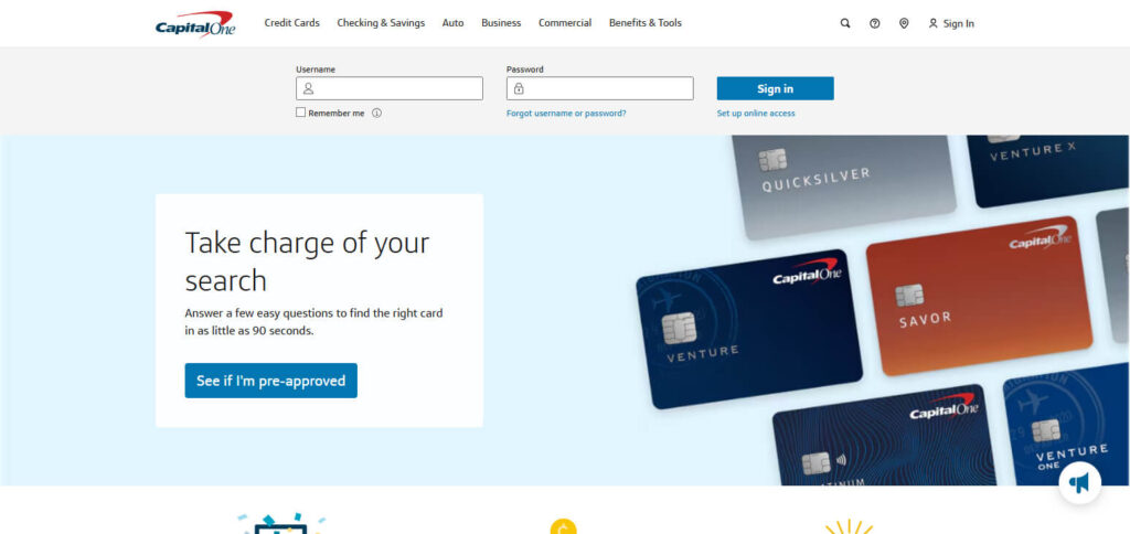 Capital One Mobile Banking Apps