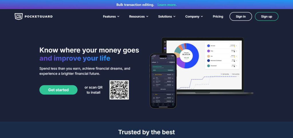 PocketGuard Mobile Banking Apps For Budgeting