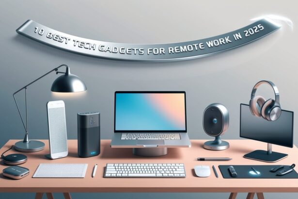 10 Best Tech Gadgets for Remote Work in 2025