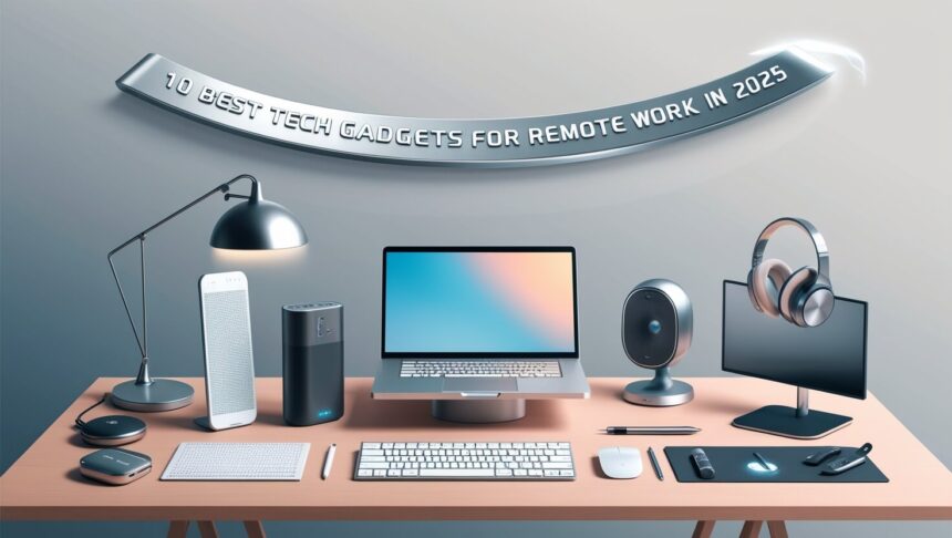 10 Best Tech Gadgets for Remote Work in 2025