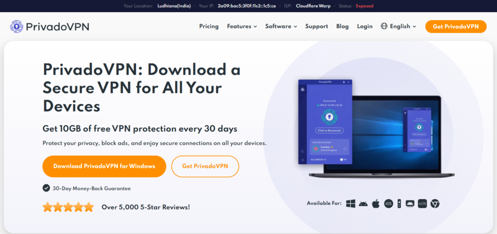 PrivadoVPN
