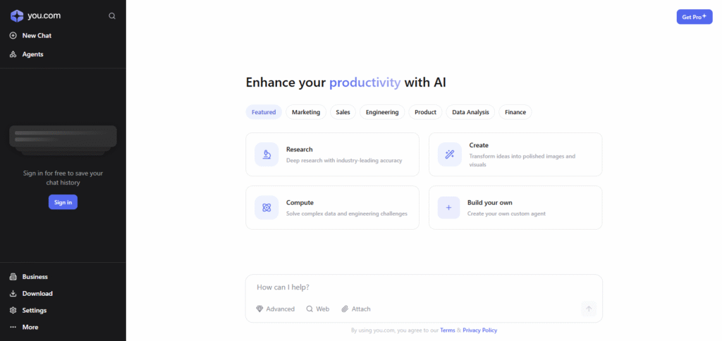 YouChat Deepseek Alterantives