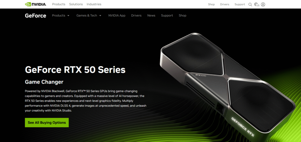 Nvidia GeForce RTX 50-Series GPUs