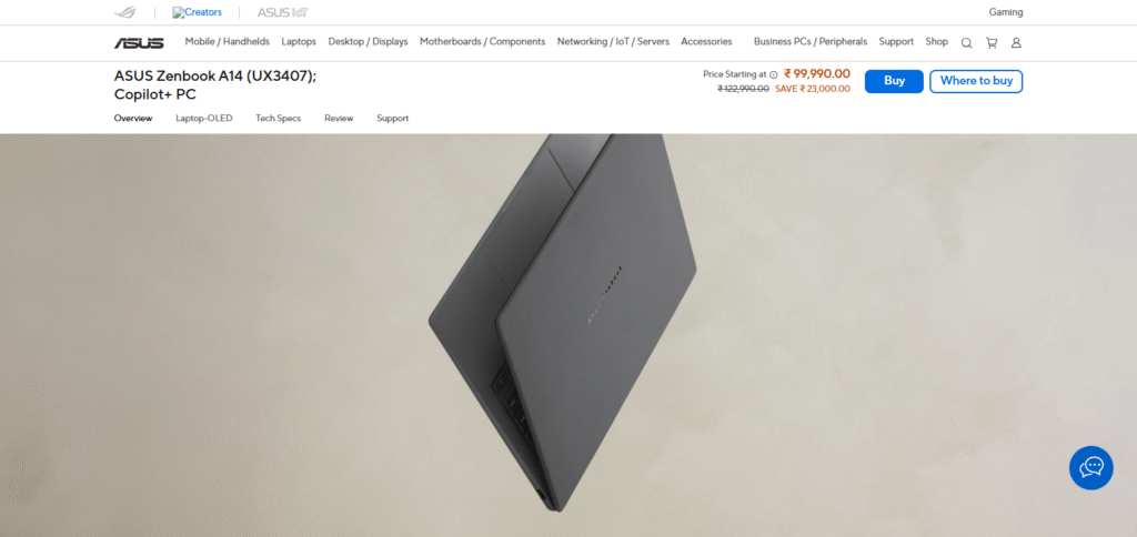 ASUS ZenBook A14