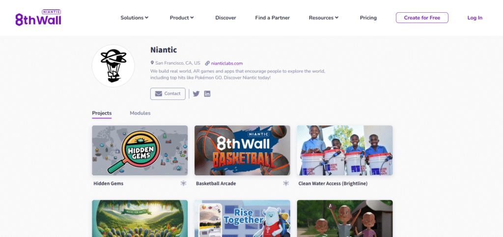 8thWall (by Niantic)